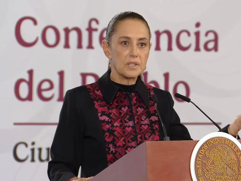 Audio de Gobernadora Baja California y presuntamente FBI no compromete seguridad, dice Sheinbaum
