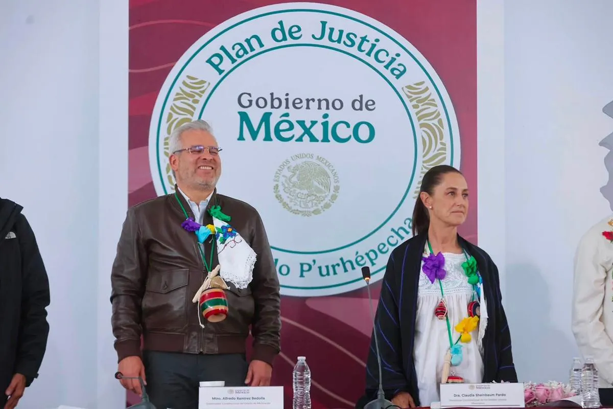 Bedolla presumió ante Sheinbaum avances en la pacificación de Michoacán