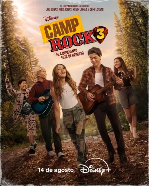 Camp Rock 3 estrena tráiler en Disney+ y confirma fecha