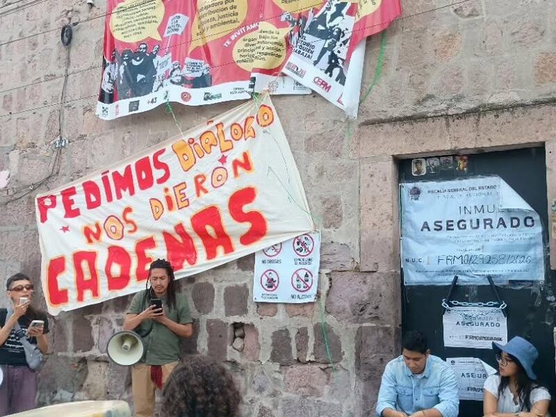 CCAOS convocan a mitin contra venta de predios públicos en Morelia