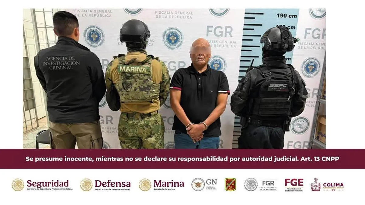 "Cebollo", de "La Mayiza", es detenido tras operativo en Colima; aseguran drogas y armas