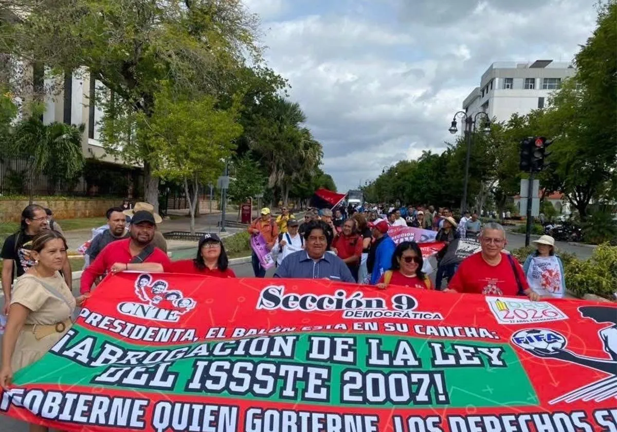 CNTE anuncia protesta este jueves en la CDMX para exigir al gobierno de Sheinbaum cumplir acuerdos