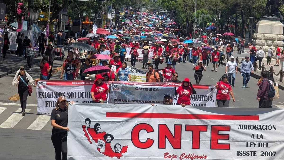 CNTE critica al gobierno por no cumplir con los acuerdos firmados