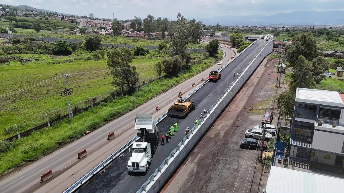 construcción primer segmento Segundo Anillo Periférico 1