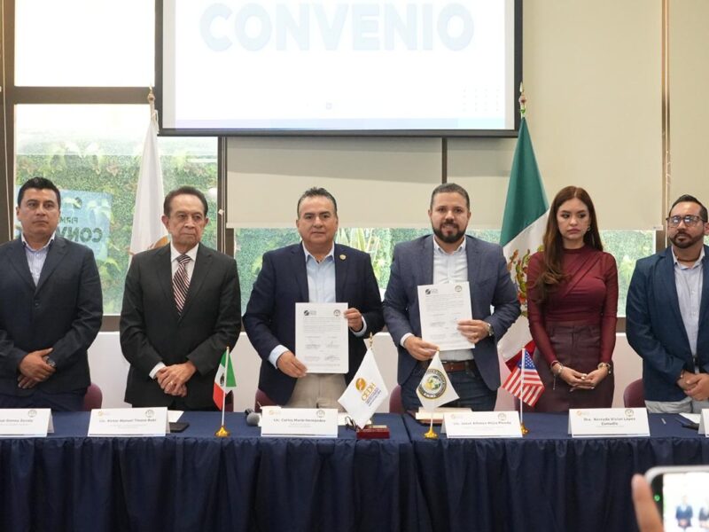 Firman convenio de colaboración CEDH y Cámara de Comercio Internacional