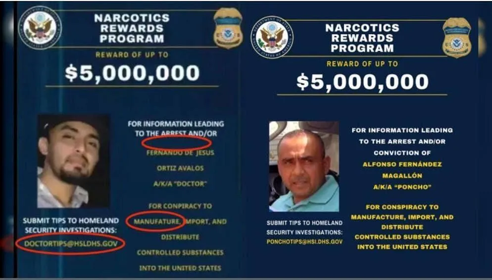 DEA desmiente ficha que vinculó a médico de Apatzingán con recompensa de 5 mdd
