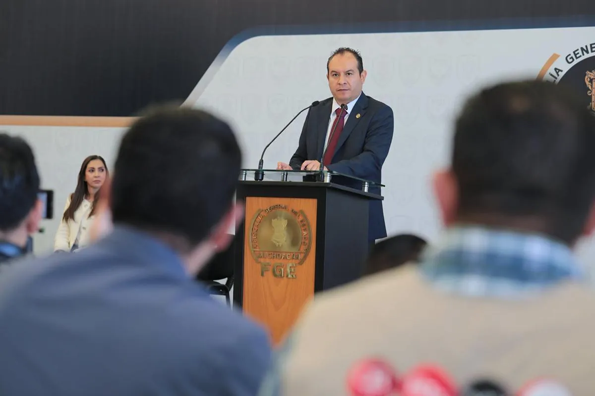 Descarta FGE Michoacán acuerdo abreviado con "El Lic" por homicidio de Carlos Manzo