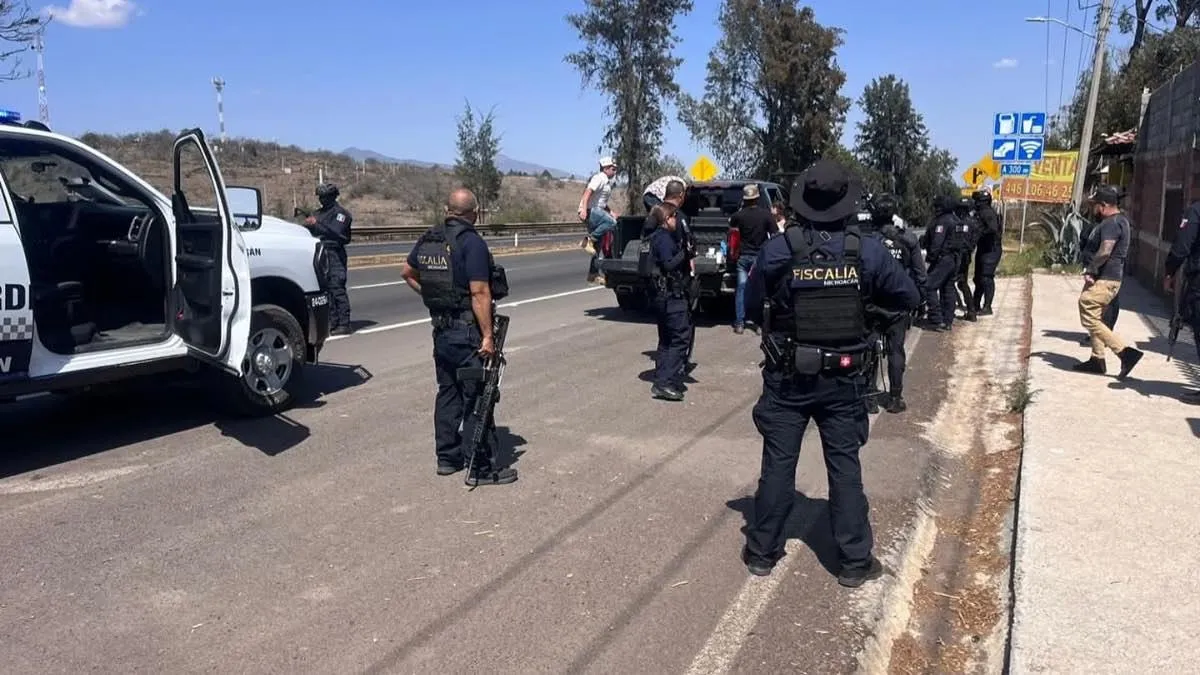 Detienen al director y subdirector de la Policía de Zacapu por caso de emboscada en Nahuatzen