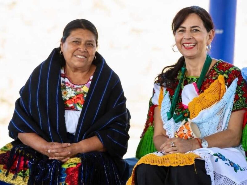 El cariño de las comunidades indígenas acompaña la ruta de Gabriela Molina