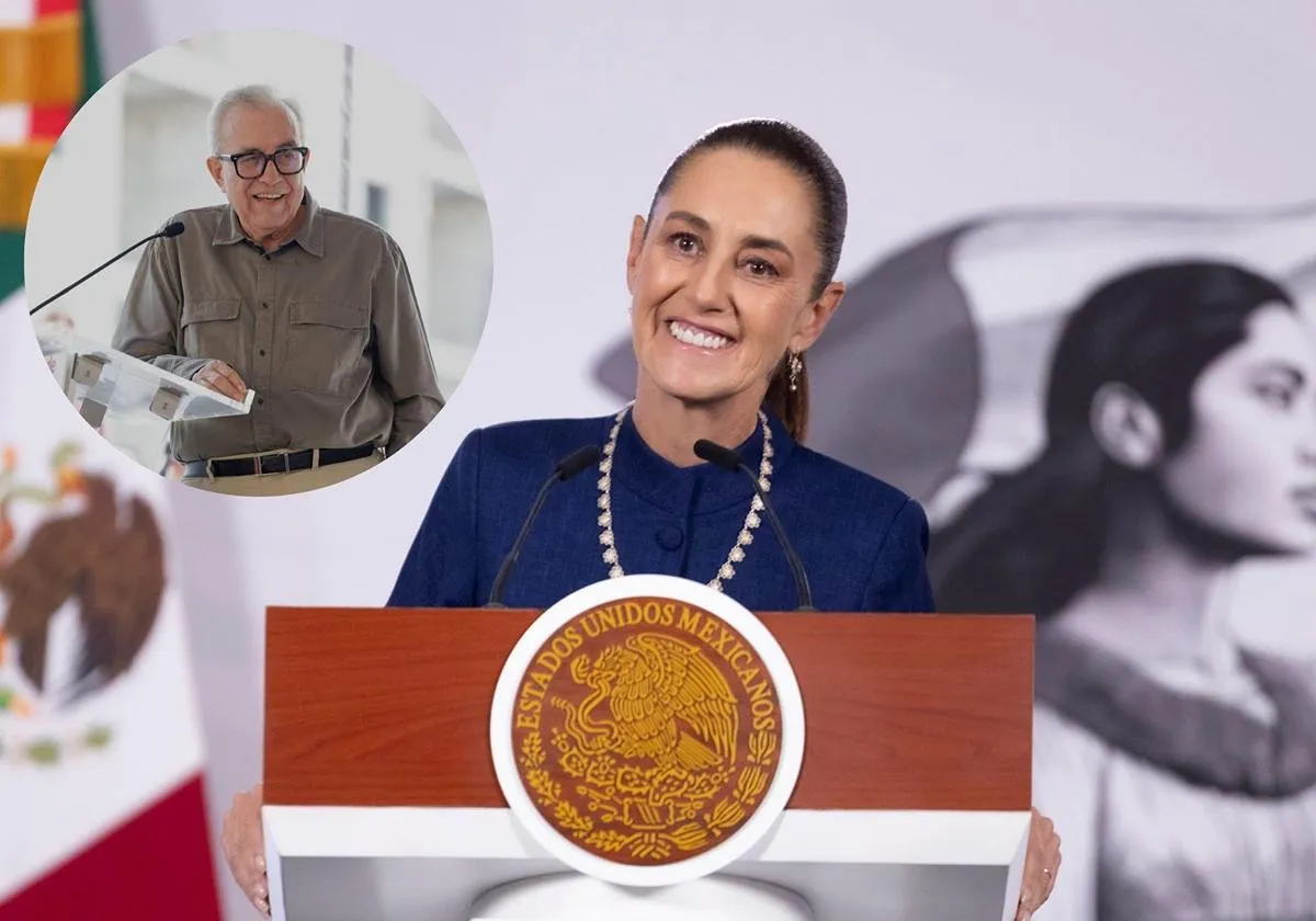 "El señor está en su casa", dice Sheinbaum sobre Rocha Moya; debe haber pruebas, no defendemos a nadie