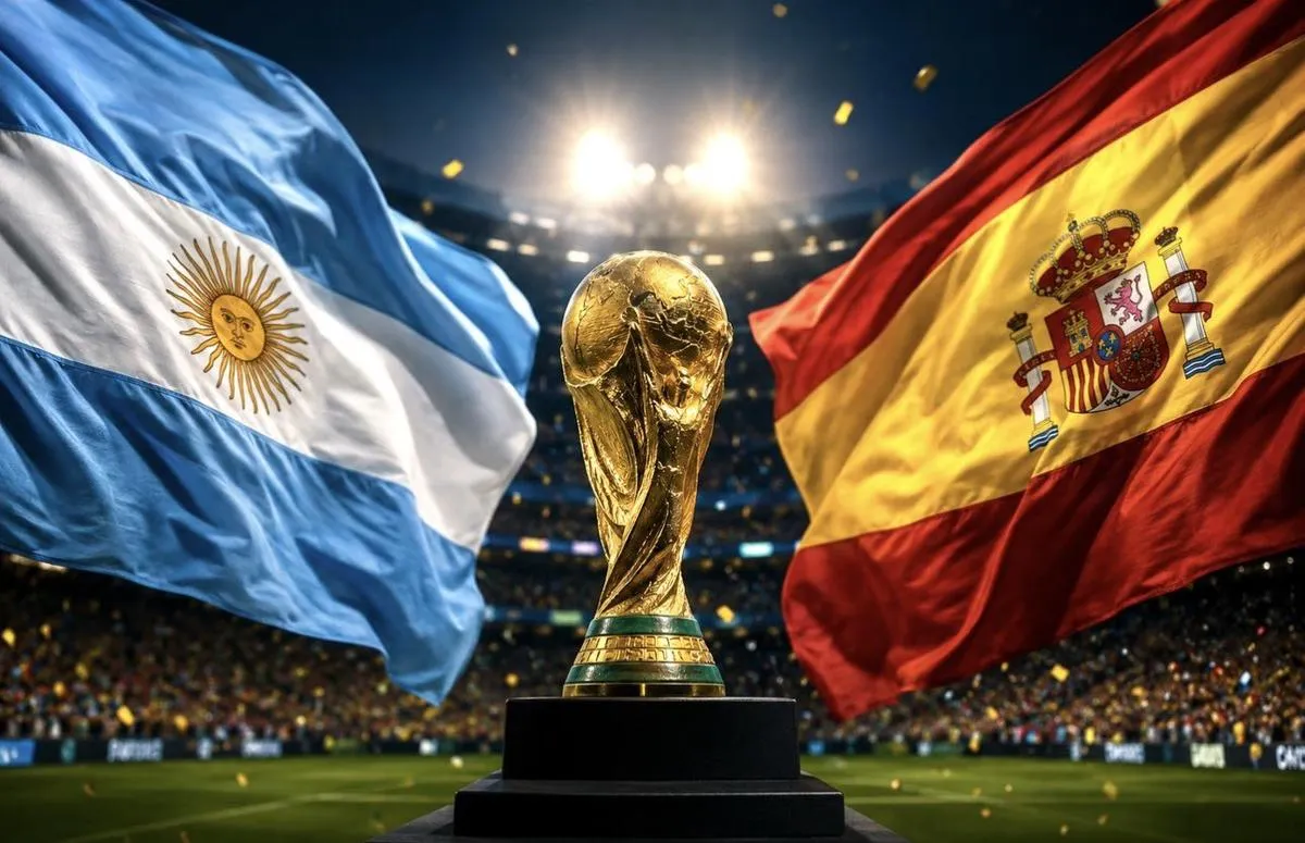 España Argentina final Mundial 2026