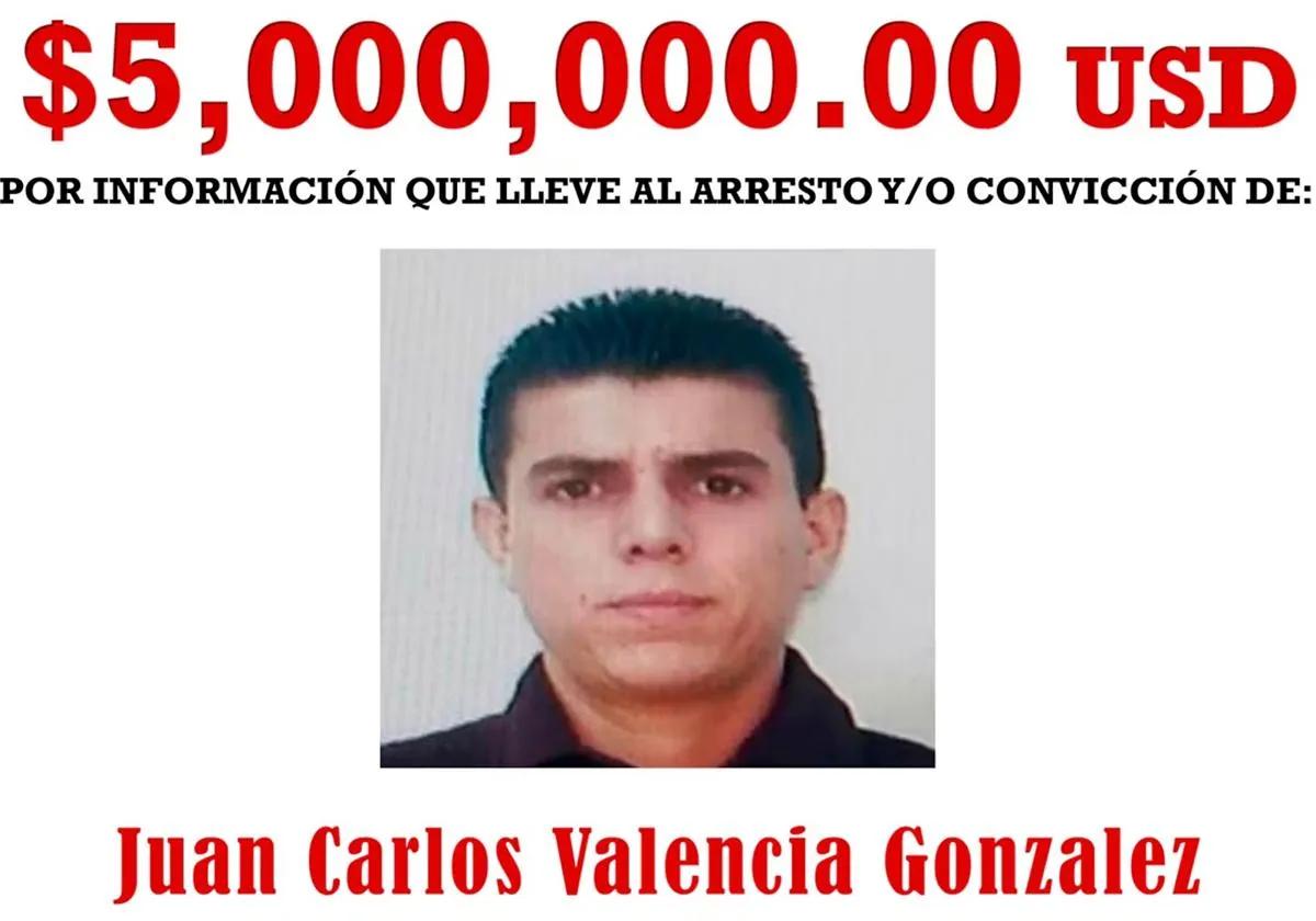 EU identifica a Juan Carlos Valencia González, hijastro de "El Mencho", como nuevo líder del CJNG