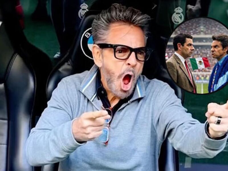 Eugenio Derbez comparte meme viral de Ludovico y Mr. Bean