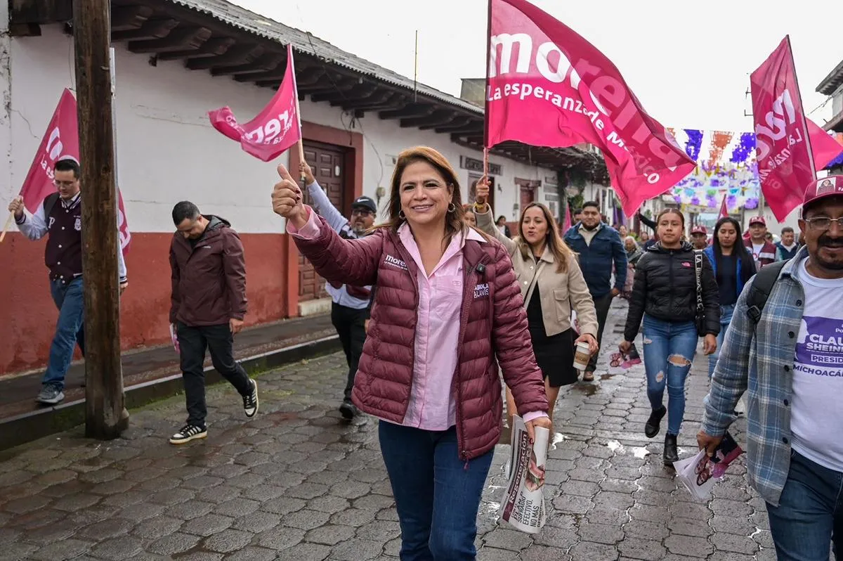 Fabiola Alanís Cuarta Transformación en Michoacán