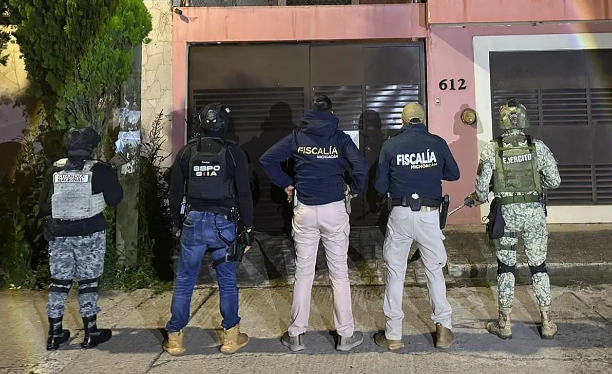 FGE cateos Morelia metanfetamina personas detenidas 1