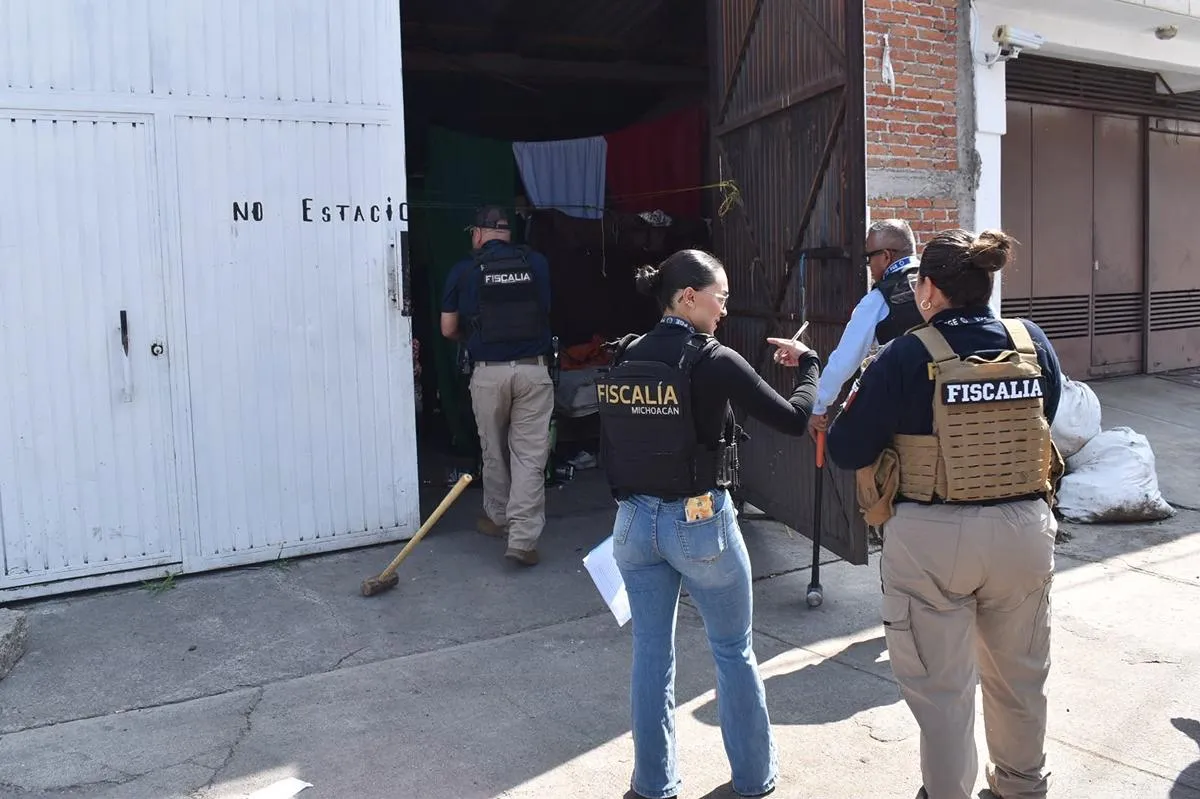 FGE maltrato animal cateo Morelia restos ovino