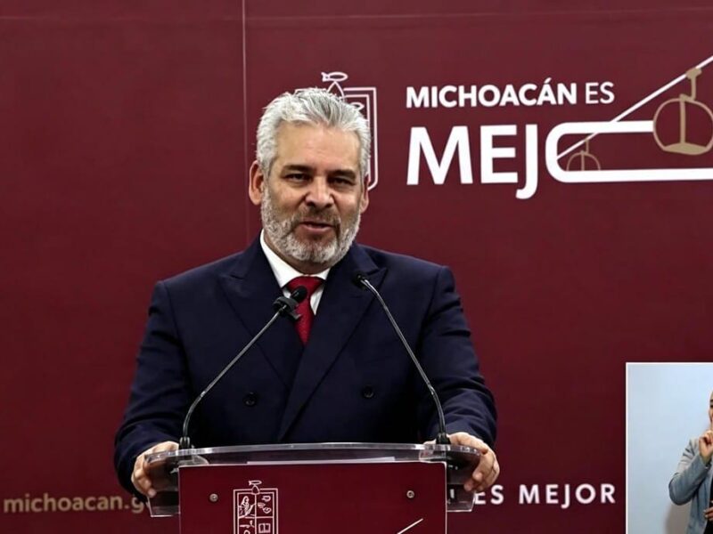 FGE revisa autenticidad de video de civiles armados en Cotija: Bedolla