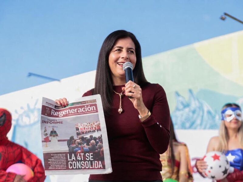 Gaby Molina llama a fortalecer la unidad en Asamblea Informativa de Morena