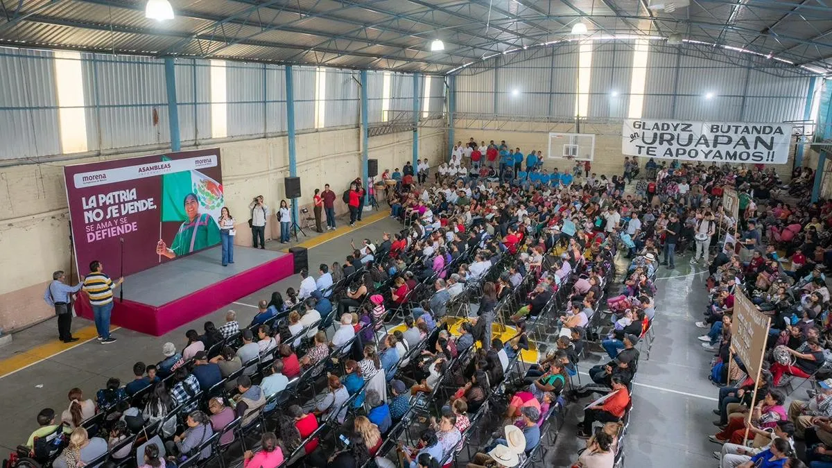 Gladyz Butanda consolida en Uruapan la fuerza territorial que defenderá la transformación-1