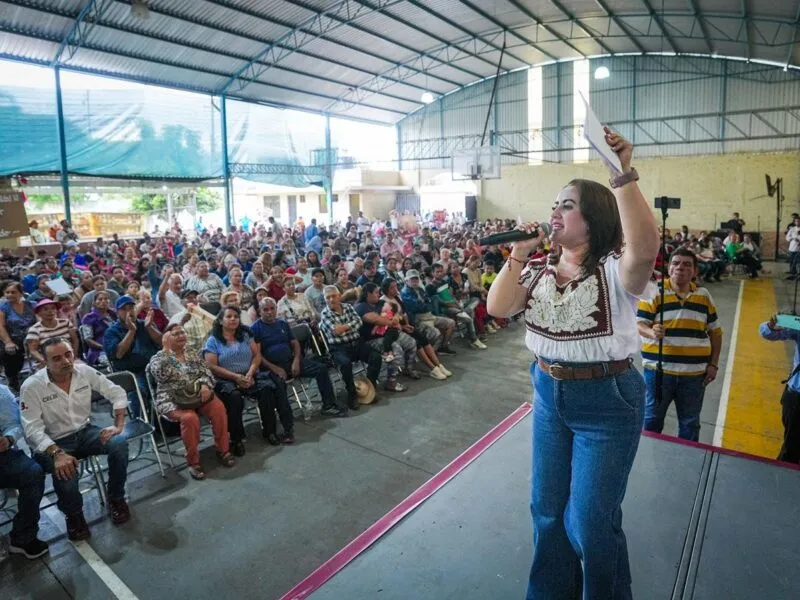 Gladyz Butanda consolida en Uruapan la fuerza territorial que defenderá la transformación