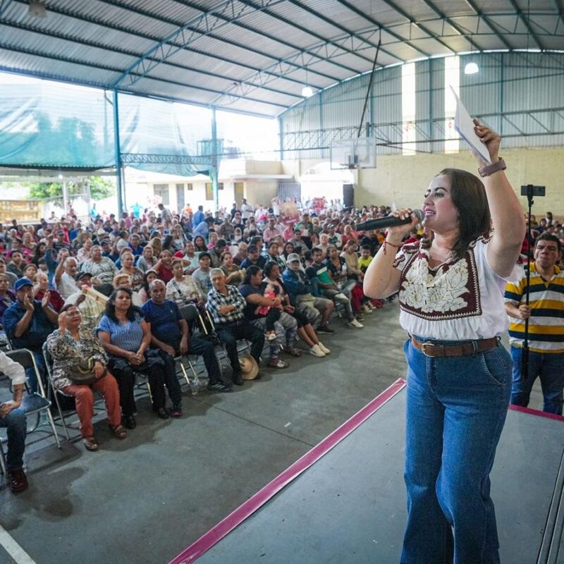 Gladyz Butanda consolida en Uruapan la fuerza territorial que defenderá la transformación