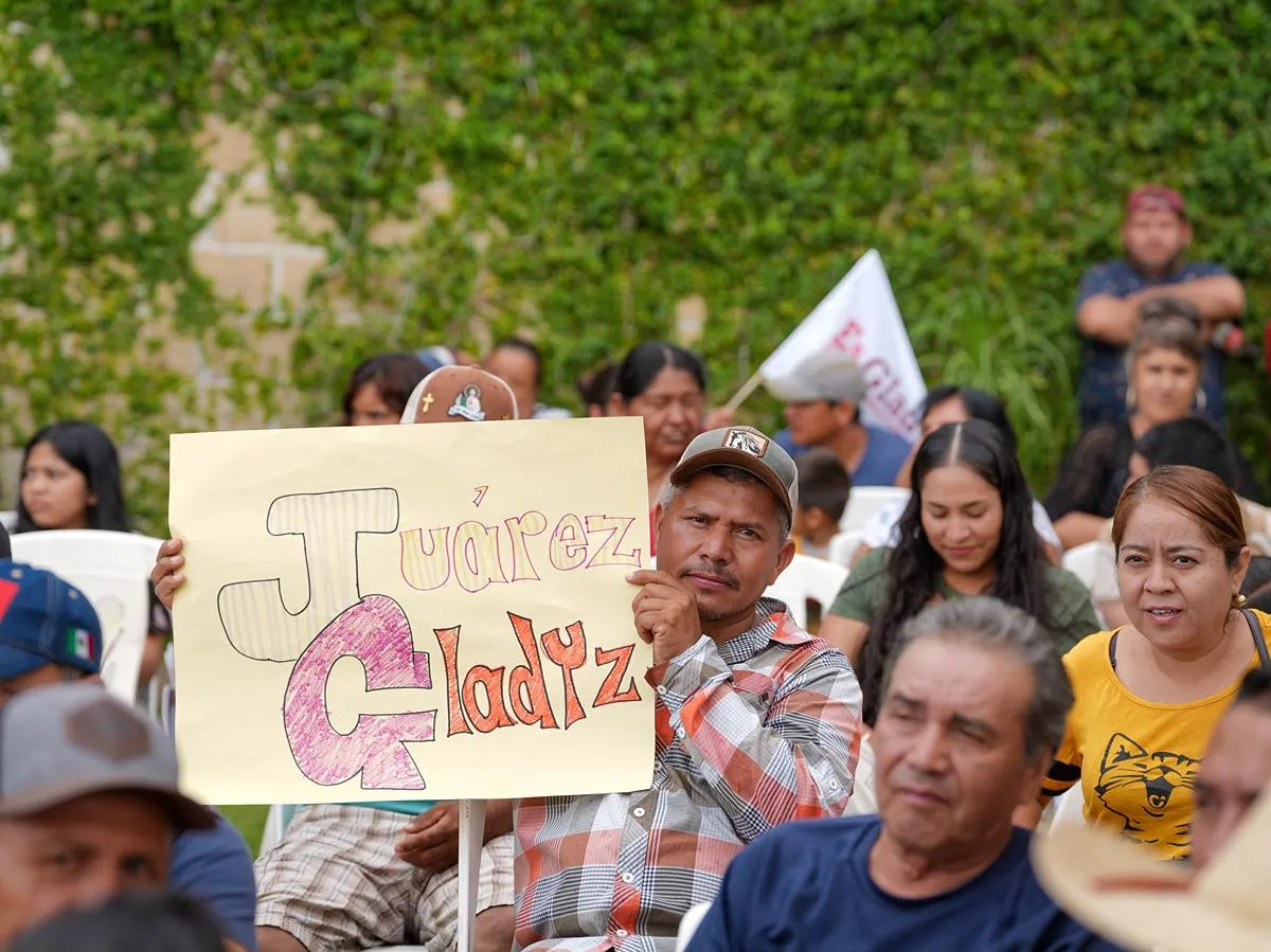 Gladyz Butanda defiende la transformación en Benito Juárez