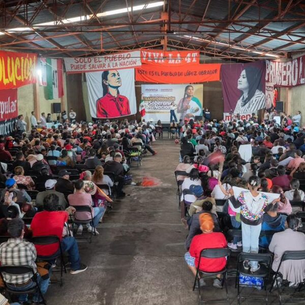 Gladyz Butanda y habitantes de Maravatío pactan defensa de la soberanía nacional