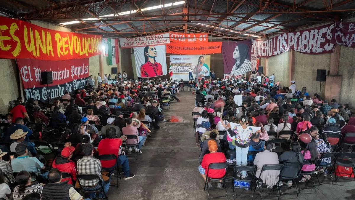 Gladyz Butanda y habitantes de Maravatío pactan defensa de la soberanía nacional