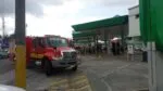 Incendio en gasolinera de Uruapan moviliza a cuerpos de emergencia; no se reportan lesionados