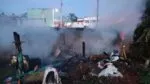 Incendio en inmueble abandonado moviliza a bomberos en la colonia Jacarandas de Morelia