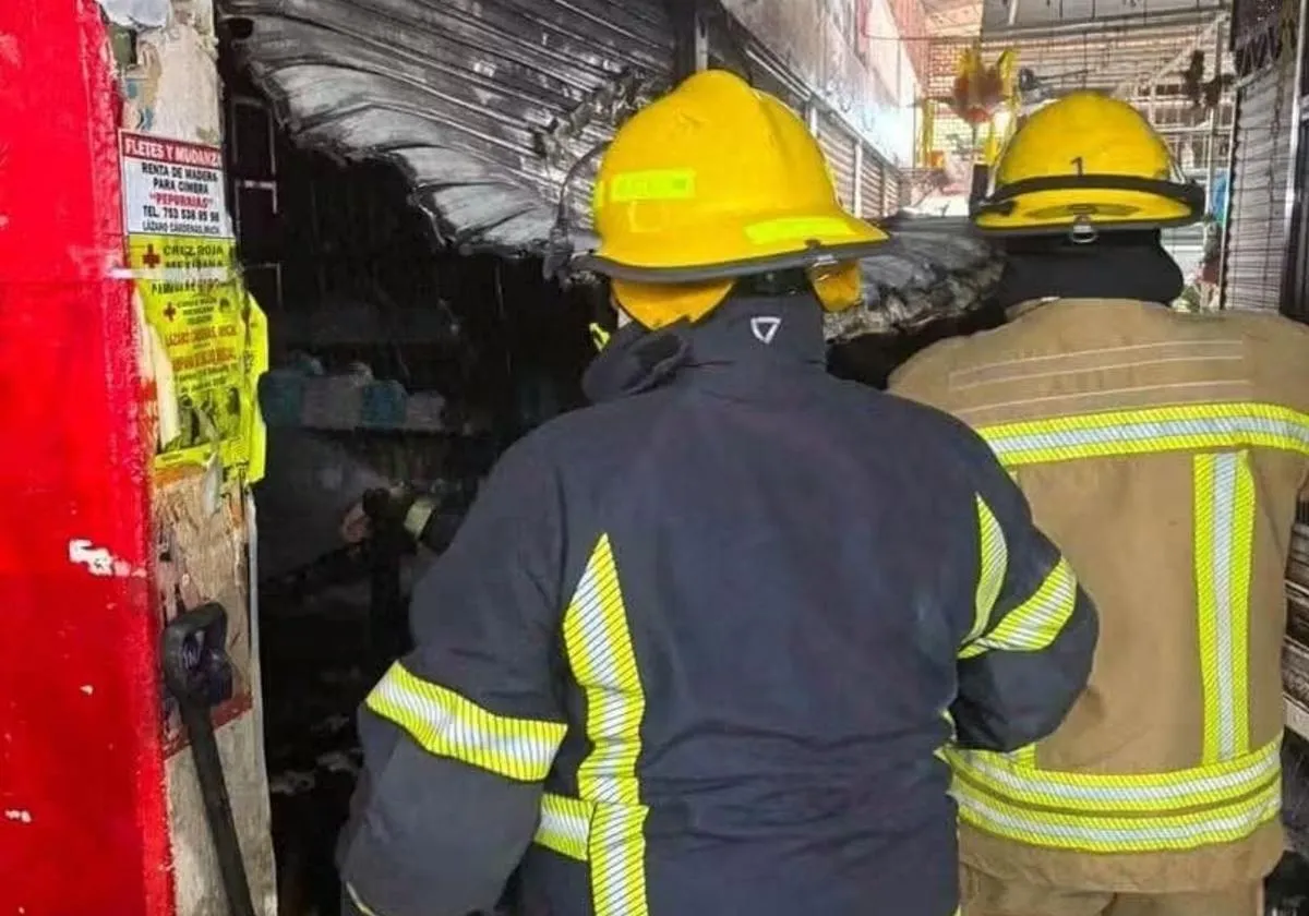 Incendio en mercado de Las Guacamayas deja solo daños materiales