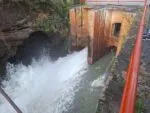 Inicia desfogue de la Presa de Conitzio; no hay riesgo para la población: Conagua