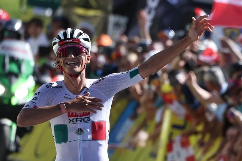 Isaac del Toro ante su primer gran desafío en su primer Tour de Francia 2026