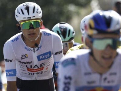 Isaac del Toro no se baja del pódium del Tour de Francia tras la Etapa 18