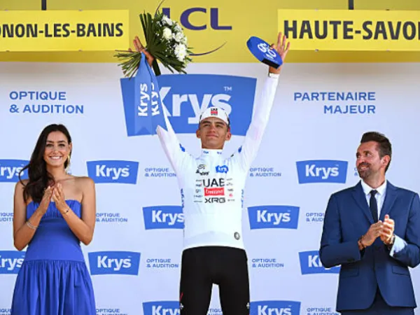 Issac del Toro quinto lugar en la etapa 16 del Tour de Francia 2026
