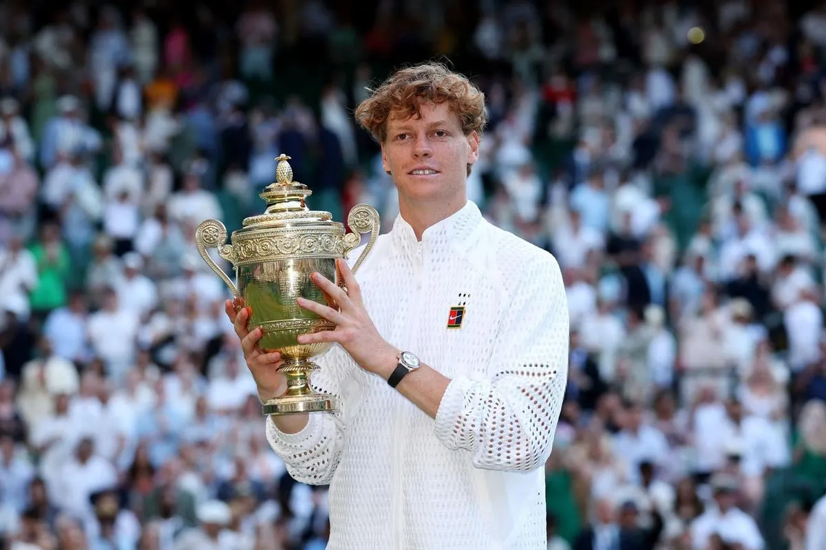 Jannik Sinner se corona por segunda vez consecutiva en Wimbledon