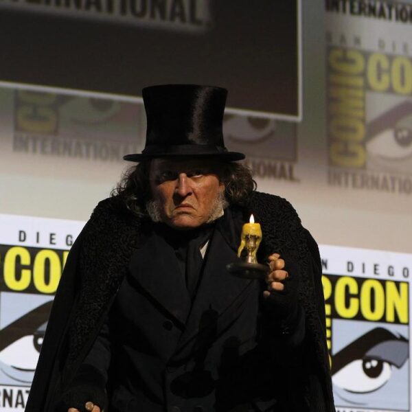 Johnny Depp deslumbra como Scrooge en Comic-Con