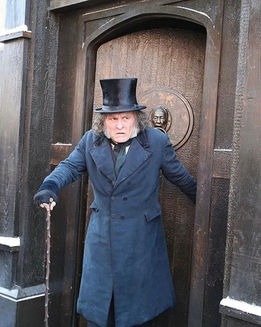 Johnny Depp se transforma en Ebenezer Scrooge