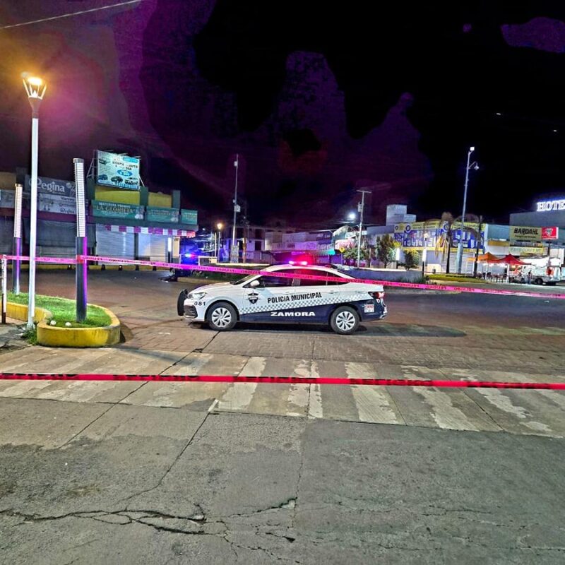 Joven motociclista pierde la vida al impactarse contra una barra de contención en Zamora