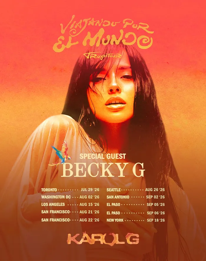 Karol G y Becky G sorprenden al anunciar nueva colaboración durante el Tropitour-3