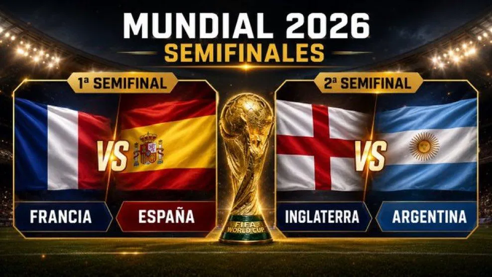Las semifinales del Mundial 2026 por tercera ocasión con cuatro campeones del Mundo