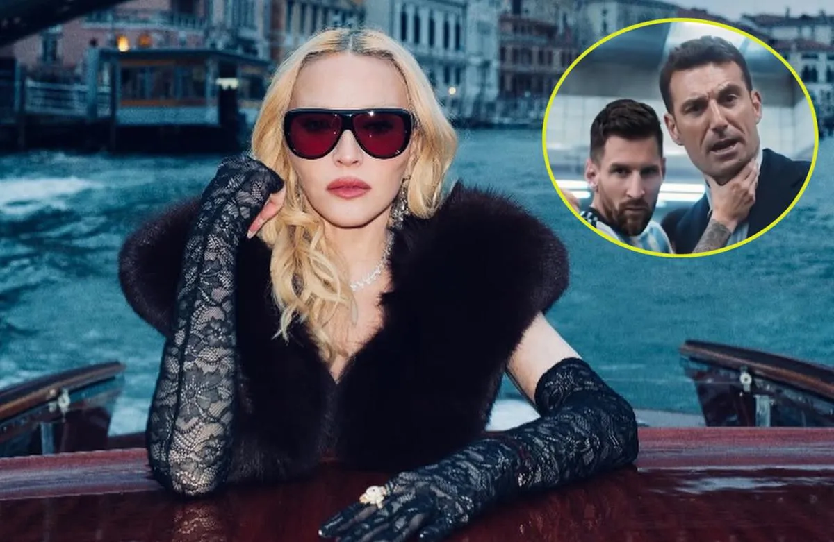 Madonna canción Danceteria video Messi Selección Argentina IA