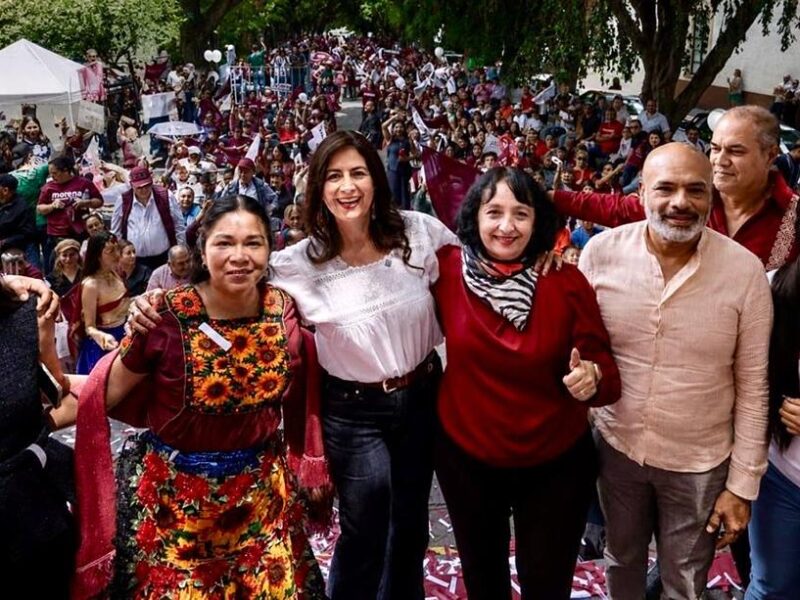 Más de 2 mil personas refrendan la unidad por la Transformación junto a Gaby Molina