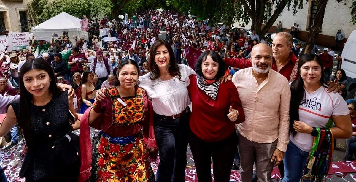 Más de 2 mil personas refrendan la unidad por la Transformación junto a Gaby Molina