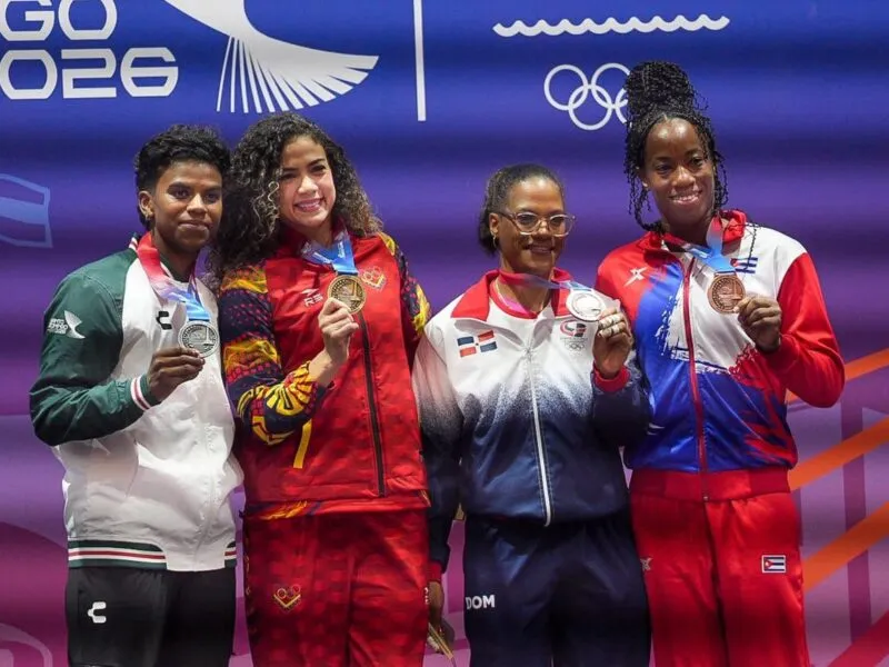 México al frente en el medallero de los Juegos Centroamericanos y del Caribe Santo Domingo 2026