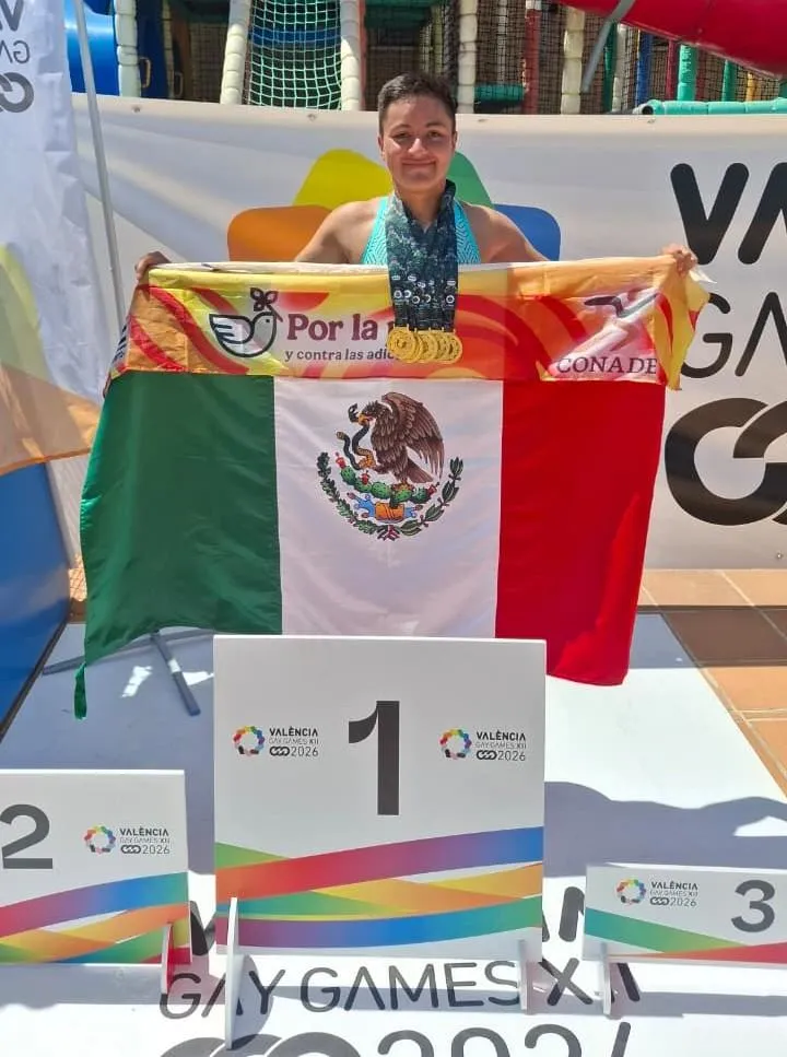 México medallas Gay Games Valencia 2026 2