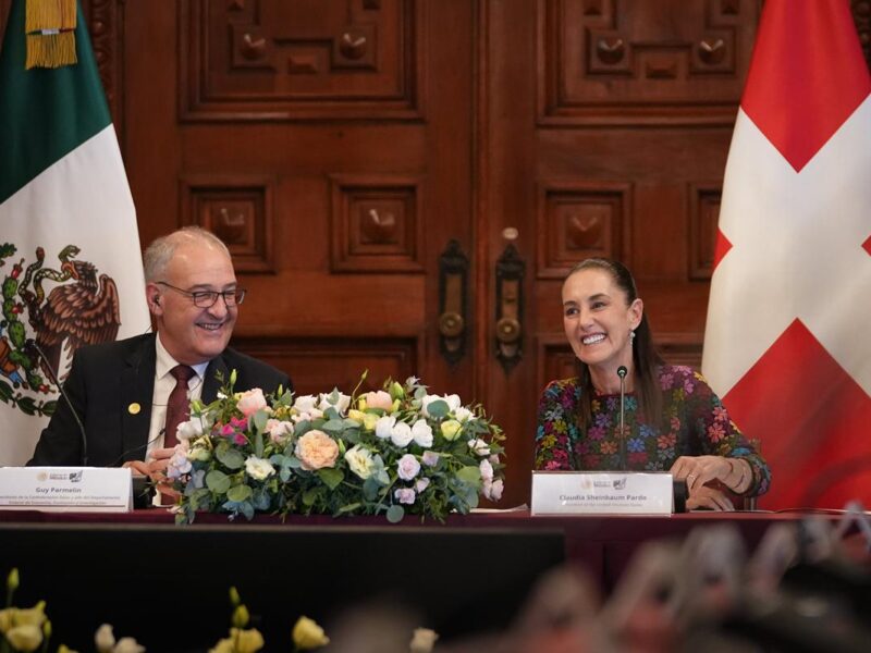 México Suiza cooperación intercambio comercial