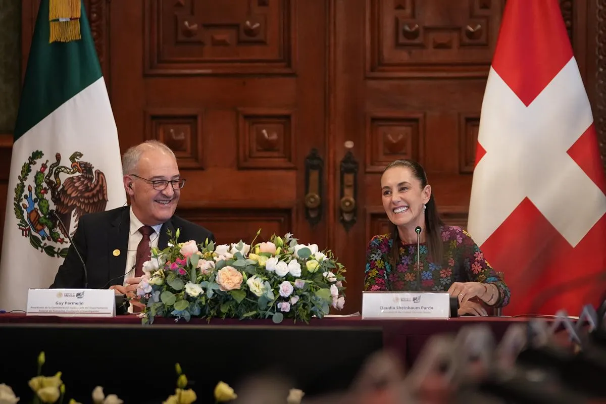 México Suiza cooperación intercambio comercial