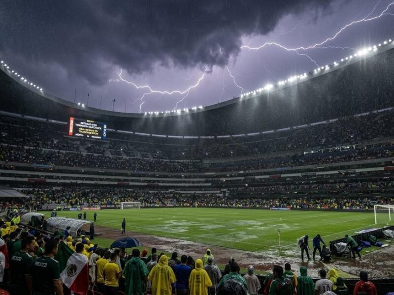 México vs Inglaterra cambia de horario por condiciones meteorológicas