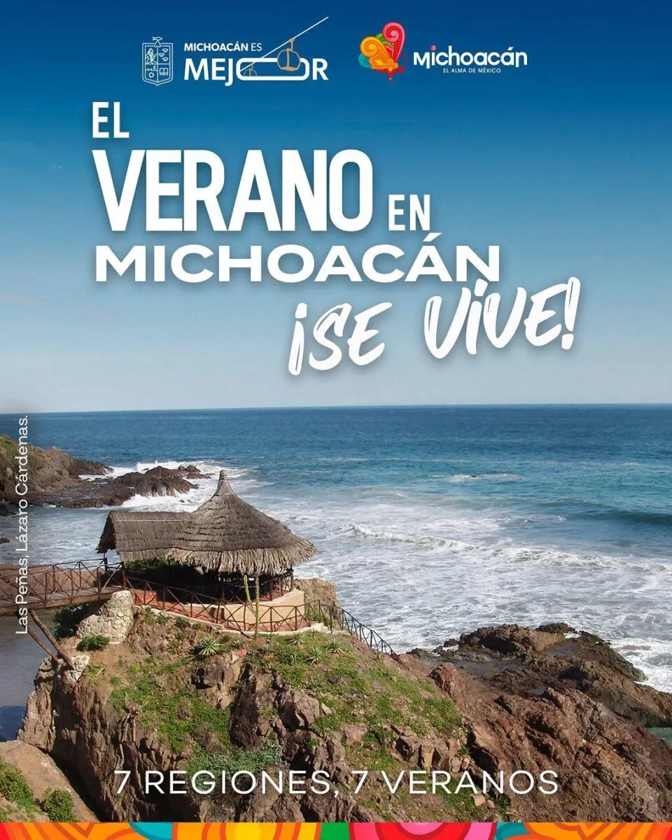 Michoacán turistas vacaciones de verano 1